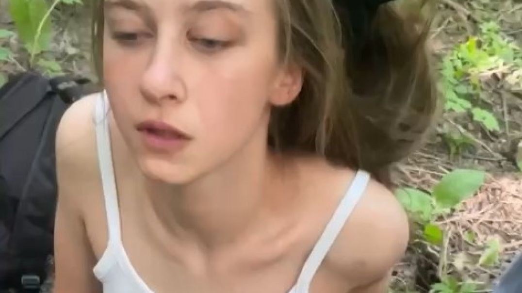 Спортики поймали и наказали закладчицу в лесу